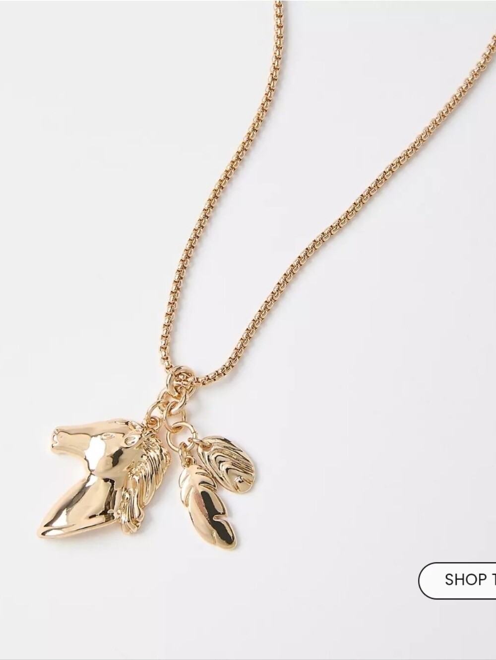 Horse Pendant Necklace